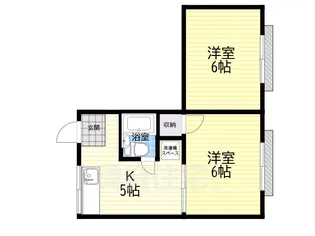 第2植原マンション【3階】の間取り