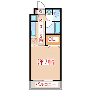 Bel Fiore【4階】の間取り