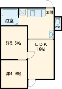 グランレナジア姫路【1階】の間取り