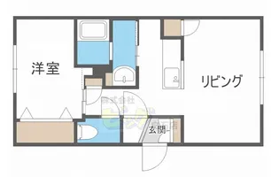グランメールS-Village18.【4階】の間取り