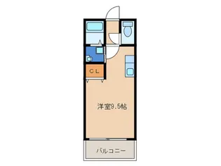 マイプレイス千早駅南【2階】の間取り