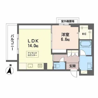Olivier(オリヴィエ)【3階】の間取り