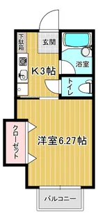 マロニエコーポ【2階】の間取り