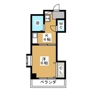 第2浜田ビル【3階】の間取り