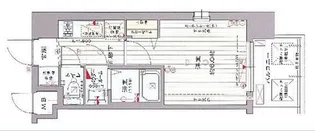 ドルチェヴィータ北浜【8階】の間取り