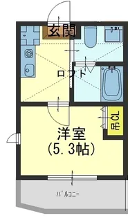 第九協栄ハイム【1階】の間取り