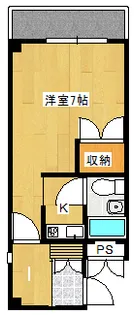 ガーデンヒルズ【5階】の間取り