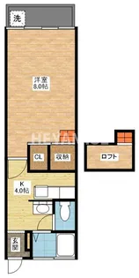 アールグレイ若竹【2階】の間取り