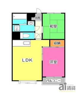 Casa Stage Iriso( カーサステージイリソ)【1階】の間取り