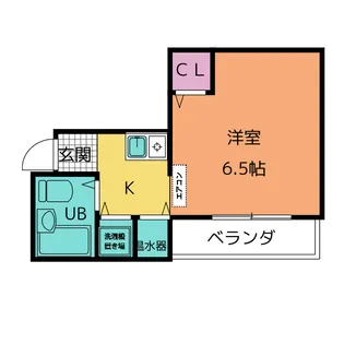 サンライズ原【3階】の間取り