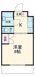 サンテラス初生【1階】の間取り
