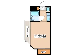 ベルトピア生田【2階】の間取り