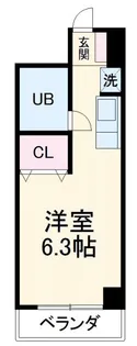 カーサ・セレーネ【2階】の間取り