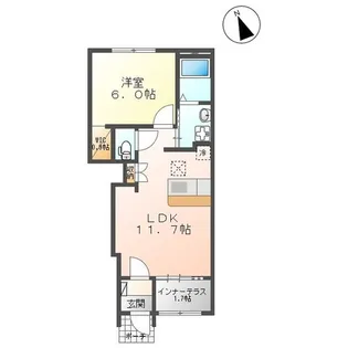 ハナミズキ【1階】の間取り