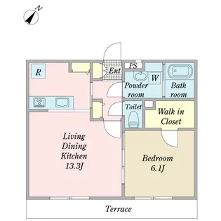 NANA【2階】の間取り