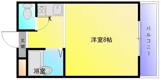 春日町西田マンション【3階】の間取り
