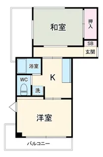 コンフォール長沼【2階】の間取り