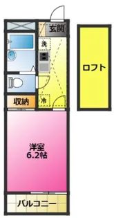 レオパレスアオキ【2階】の間取り