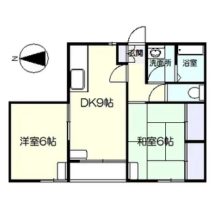 メゾンアゼリア【1階】の間取り