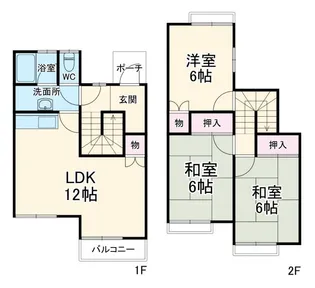 神奈川県秦野市千村3【一戸建】の間取り