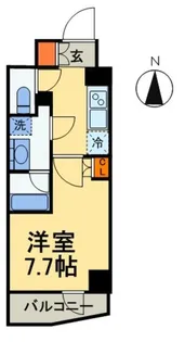 S RESIDENCE曳舟【7階】の間取り
