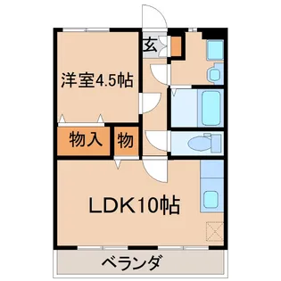 PROGRESS【3階】の間取り