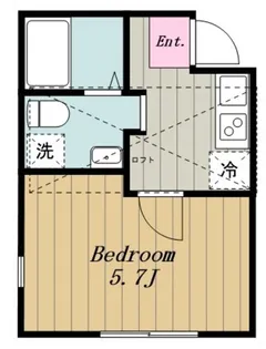 アザーレ鶴川【2階】の間取り