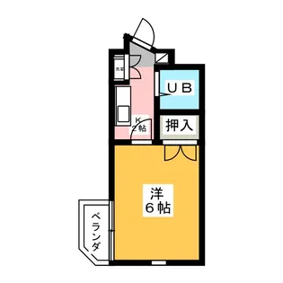 シャトーマグロ【5階】の間取り