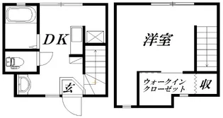 静岡県浜松市中央区半田町【アパート】の間取り