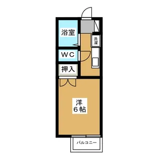 佐藤ハイツC【2階】の間取り