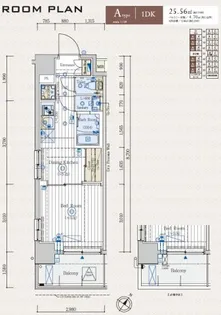 エステムプラザとうきょうスカイツリー駅【2階】の間取り