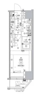東京都台東区浅草5【マンション】の間取り