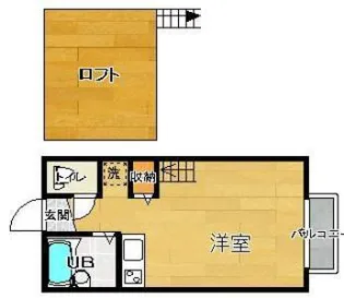 エスポワール緑ヶ丘【1階】の間取り