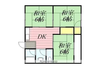 コーポウチタ1号棟【2階】の間取り