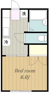 クレール玉川学園B【1階】の間取り
