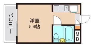 1Kの間取り画像