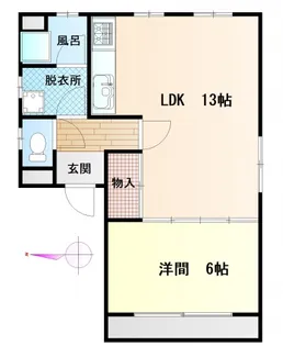 広島県広島市中区大手町3【マンション】の間取り