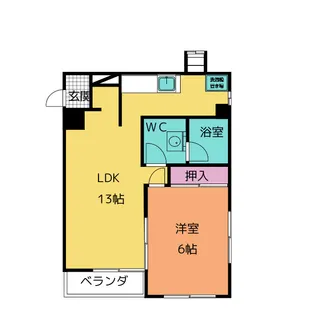 Dwell 50【4階】の間取り