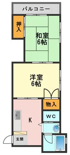 東京都葛飾区鎌倉4【アパート】の間取り