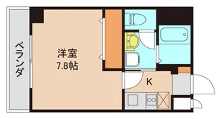 千葉県松戸市新松戸1【マンション】の間取り