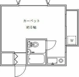 ラ・ベルメゾン【2階】の間取り