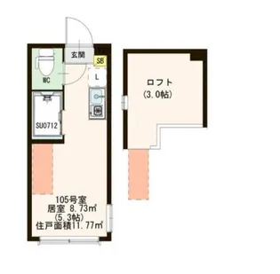 東京都板橋区小茂根4【アパート】の間取り