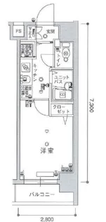 東京都豊島区上池袋1【マンション】の間取り