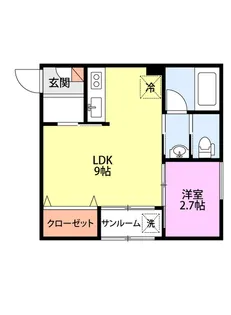 アルバ【1階】の間取り