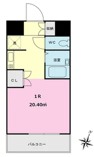 キシュハーズM・M【2階】の間取り