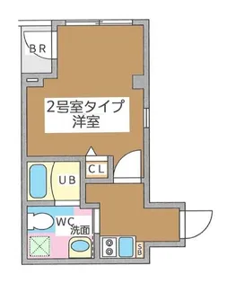 リベルタ銀座イースト【7階】の間取り