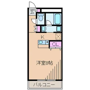 神奈川県横浜市港北区菊名6【マンション】の間取り