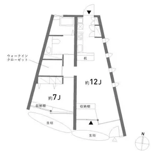RADIAN【1階】の間取り