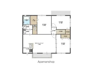 福岡県福岡市東区三苫2【アパート】の間取り
