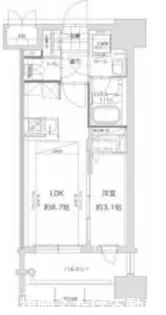 グランフォーレ千早マークスクエア イーストウイング【8階】の間取り